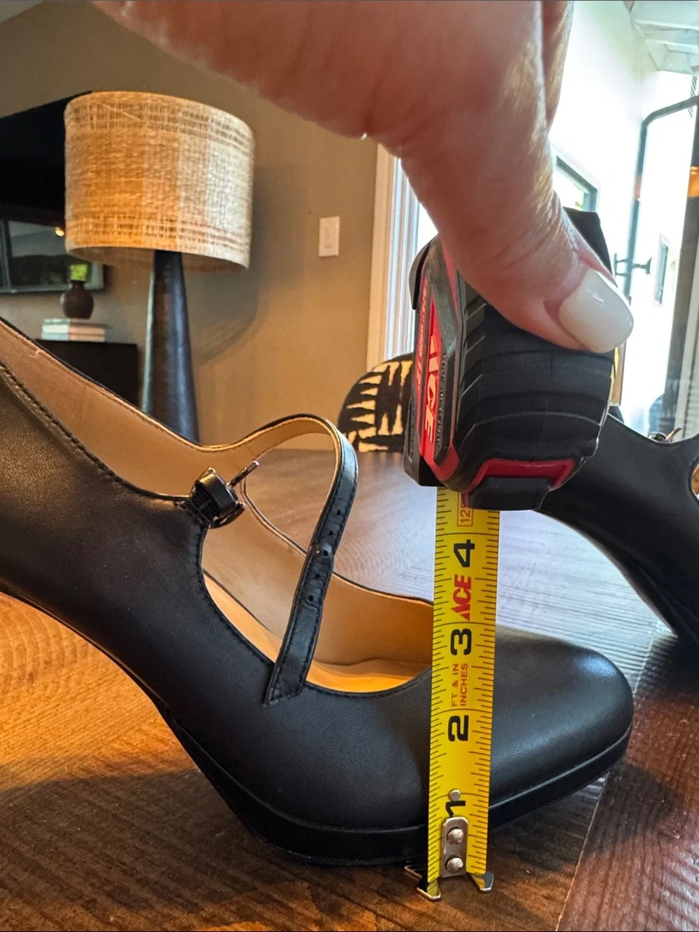Naturalizer Talissa Black Leather Pumps